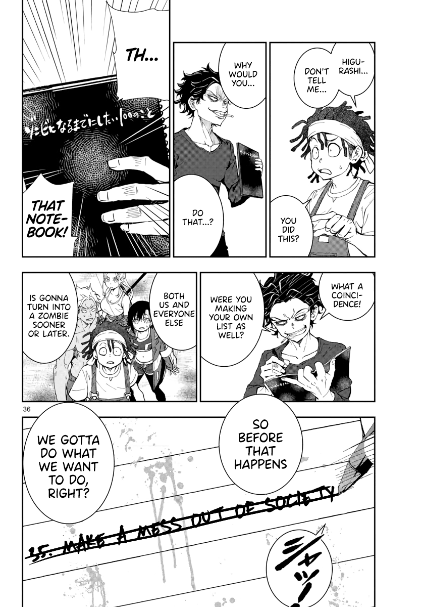 Zombie 100 ~Zombie ni Naru Made ni Shitai 100 no Koto~ Chapter 17 33